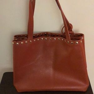 Saddle Colored Leather Purse